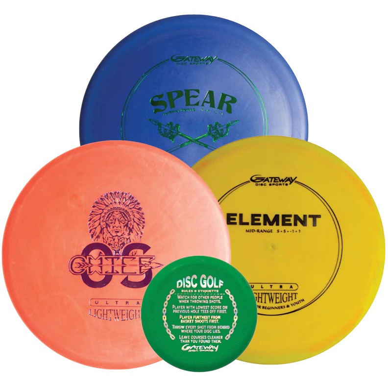 3-Disc Ultra Lightweight Starter Set with Mini