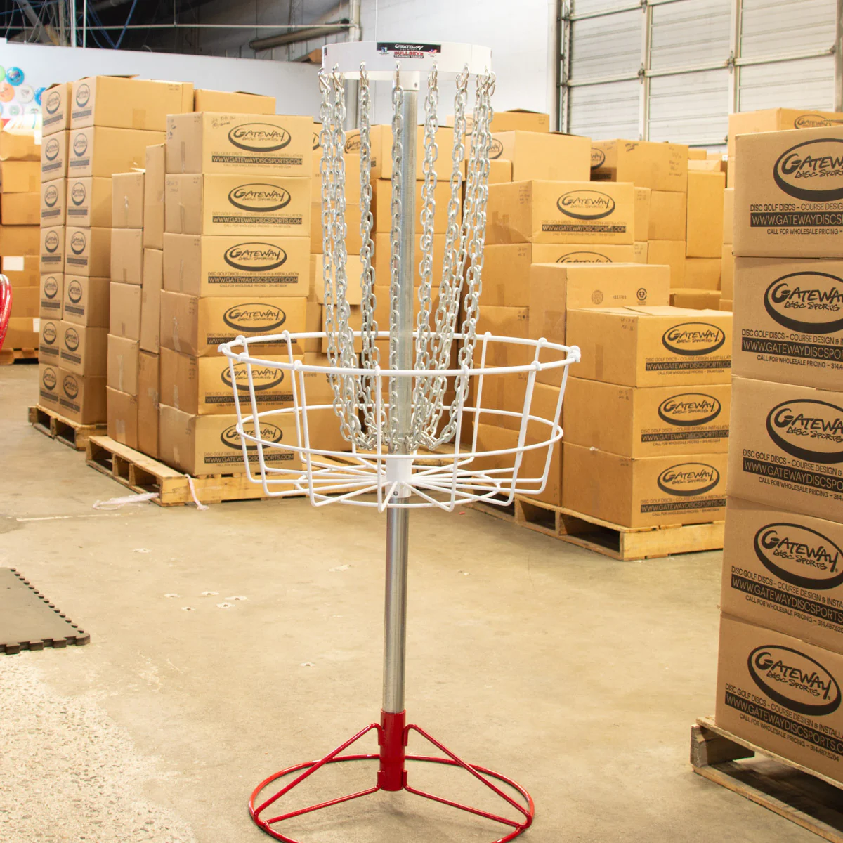 Bullseye™ Portable Disc Golf Basket - Image 3