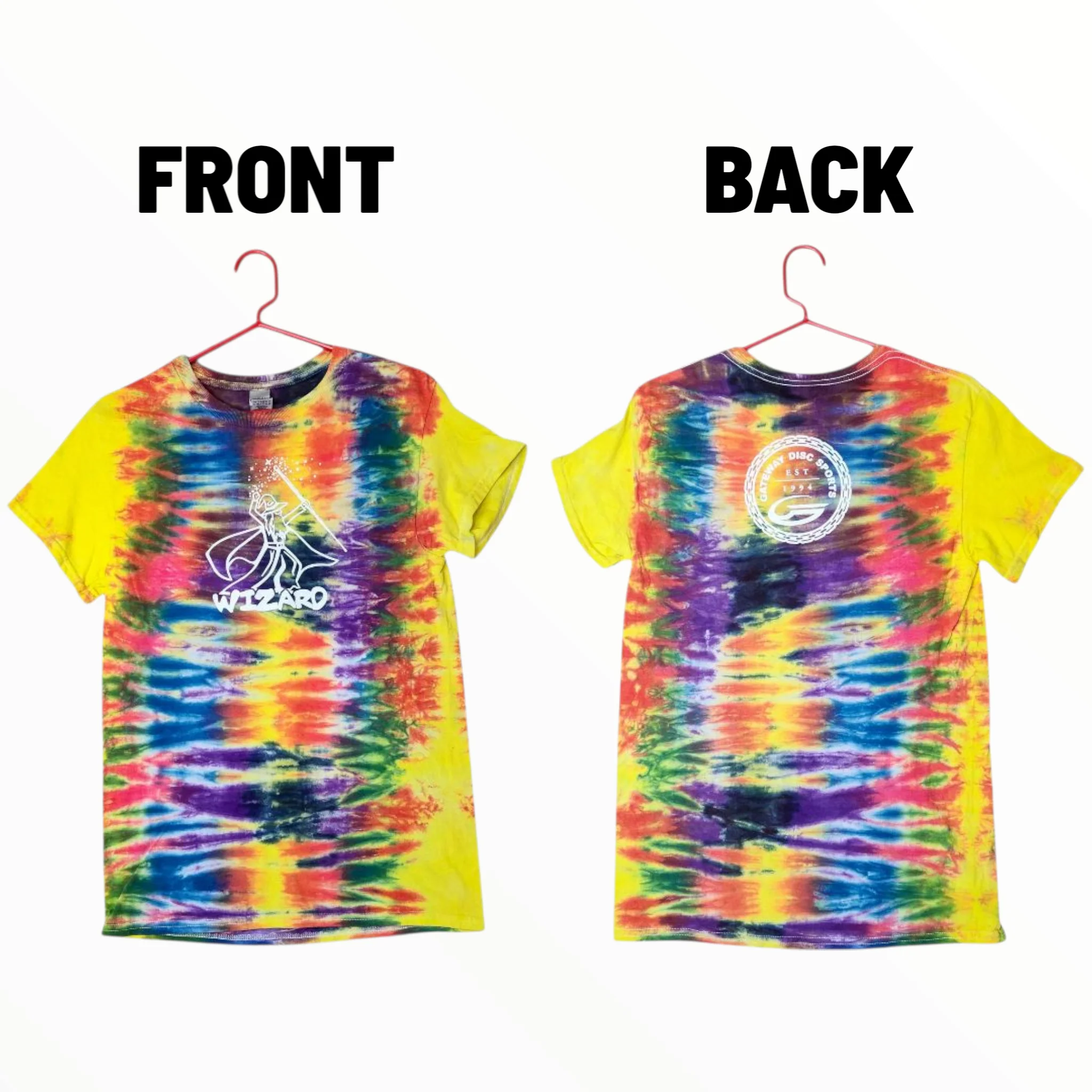 Gateway Rainbow Tie Dye T-Shirts - small - Image 15